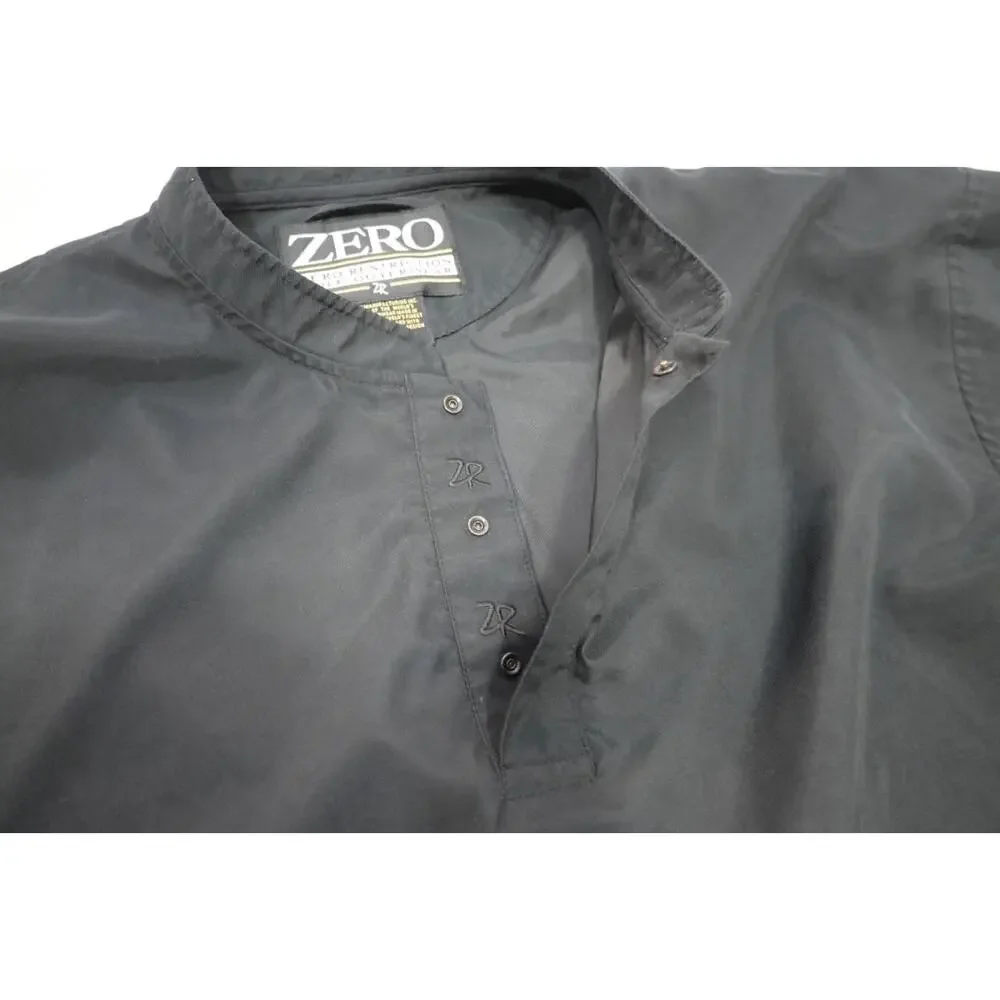Zero Restriction Windbreaker Golf Jacket MADE IN USA Snap Neck Mens Sz Large‎ - Picture 9 of 13